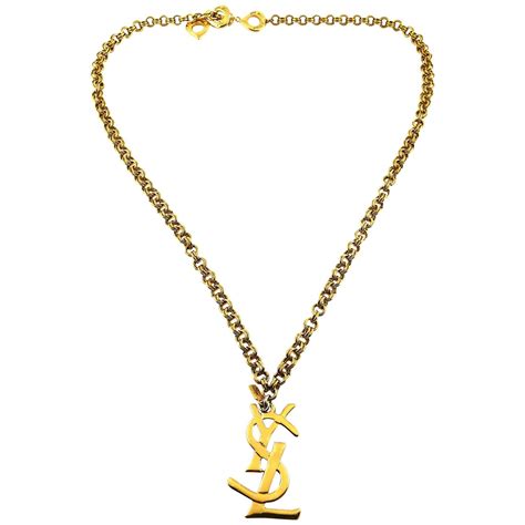 YSL st laurent necklace